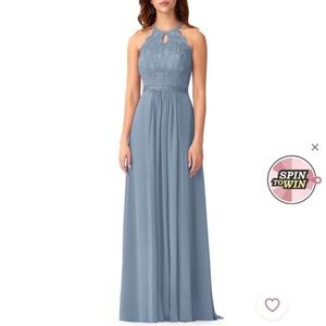 Dusty blue AZAZIE ROMA